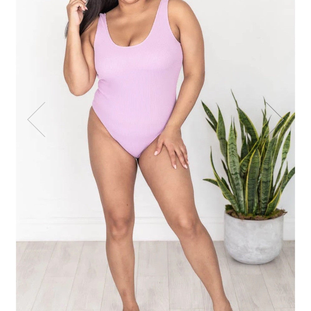 pink lily one piece swimsuit